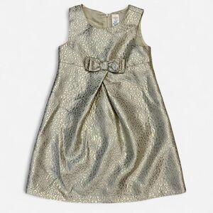 Gymboree Elegant Gold Girls Dress